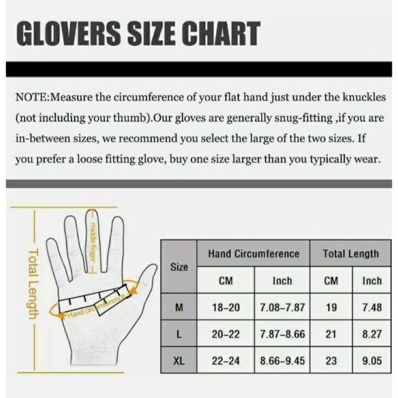 Achiou Winter Glove Black Large Touchscreen Compatible Warm - Picture 2 of 6